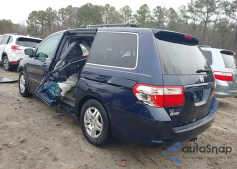 2007 Honda Odyssey Ex-L z USA, uszkodzony, nr VIN 5FNRL38637B130102